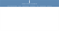 Desktop Screenshot of iexecutivesearch.com